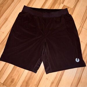 Lululemon Men's XL Brown/Burgundy Athletic Shorts